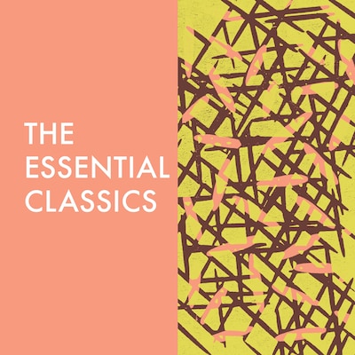 The Essential Classics Collection – omslag til lydbogen af George Orwell, Fyodor Dostoyevsky, Charles Dickens