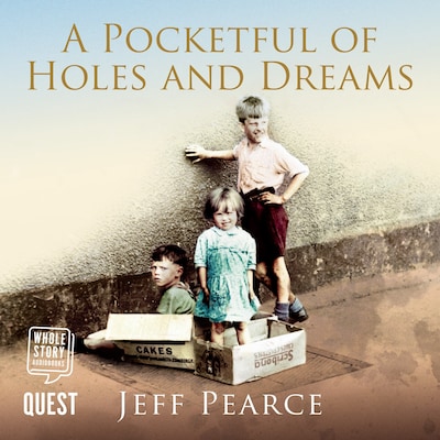 A Pocketful of Holes and Dreams – omslag til lydbogen af Jeff Pearce
