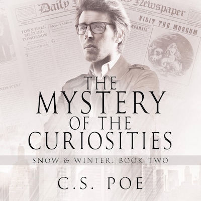 The Mystery of the Curiosities – omslag til lydbogen af C.S. Poe
