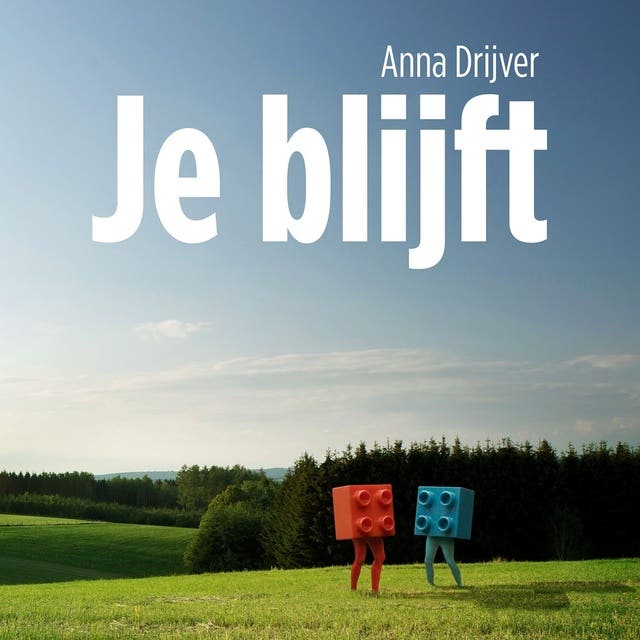 Je blijft – omslag van het luisterboek van Anna Drijver