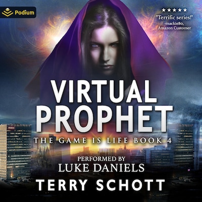 Virtual Prophet – omslag til lydbogen af Terry Schott