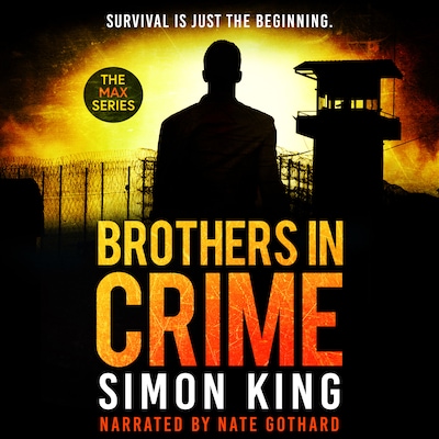 Brothers in Crime – omslag til lydbogen af Simon King