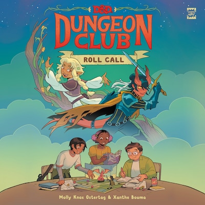 Dungeons & Dragons: Dungeon Club: Roll Call – omslag til lydbogen af Molly Knox Ostertag