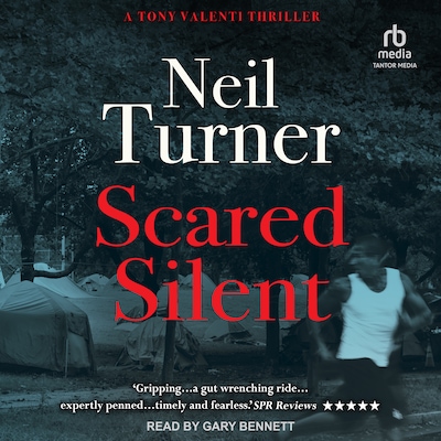 Scared Silent – omslag til lydbogen af Neil Turner