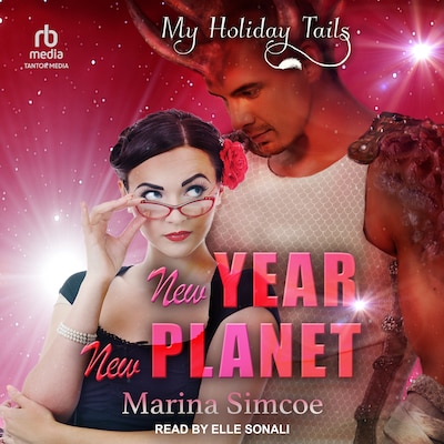 New Year, New Planet – omslag til lydbogen af Marina Simcoe