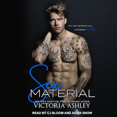 Sex Material – omslag til lydbogen af Victoria Ashley
