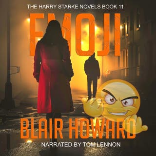 Emoji – omslag till ljudboken av Blair Howard