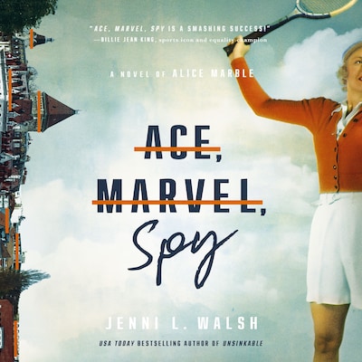 Ace, Marvel, Spy – omslag til lydbogen af Jenni L Walsh