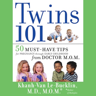 Twins 101 – omslag til lydbogen af Khanh-Van Le-Bucklin