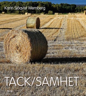 Tack/samhet – omslag till ljudboken av Karin Sjökvist Wernberg