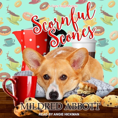 Scornful Scones – omslag til lydbogen af Mildred Abbott