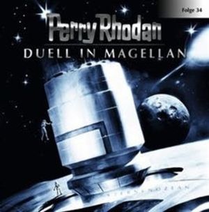 Duell in Magellan (Perry Rhodan 34) – okładka audiobooka, autor Perry Rhodan