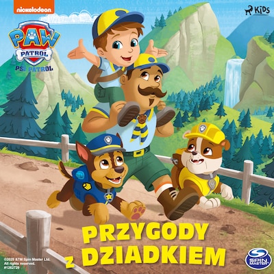 Psi Patrol: Przygody z dziadkiem – okładka audiobooka, autor PAW Patrol