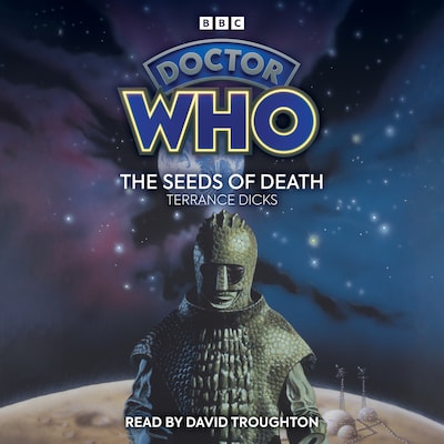 Doctor Who: The Seeds of Death – omslag til lydbogen af Terrance Dicks