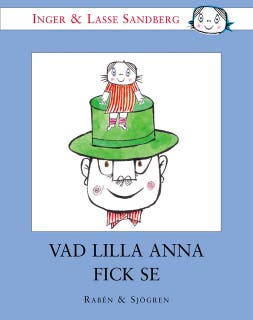 Vad Lilla Anna fick se – omslag till ljudboken av Inger Sandberg