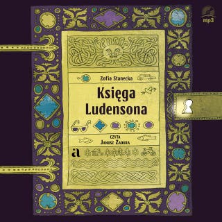 Księga Ludensona – okładka audiobooka, autor Zofia Stanecka