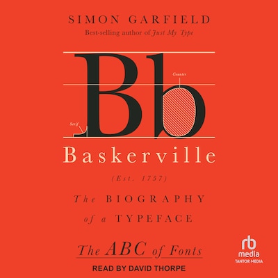 Baskerville – omslag til lydbogen af Simon Garfield