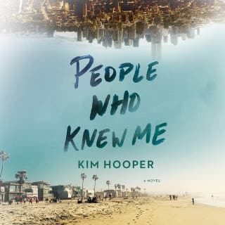 People Who Knew Me – omslag till ljudboken av Kim Hooper