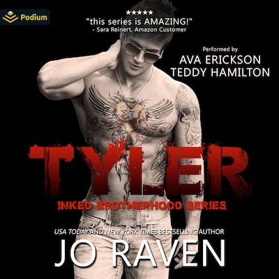 Tyler – omslag til lydbogen af Jo Raven