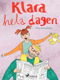 Klara hela dagen – omslag till ljudboken av Finn Zetterholm
