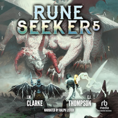 Rune Seeker 5 – omslag til lydbogen af J.M. Clarke, C.J. Thompson
