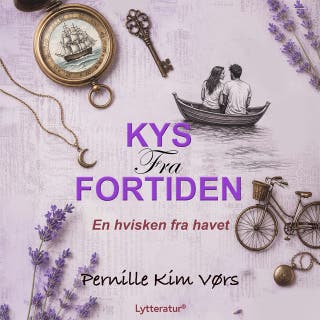 Kys fra fortiden – omslag til lydbogen af Pernille Kim Vørs