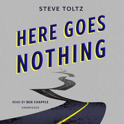 Here Goes Nothing – omslag til lydbogen af Steve Toltz