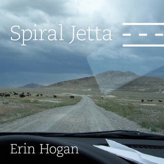 Spiral Jetta: A Road Trip through the Land Art of the American West – omslag till ljudboken av Erin Hogan