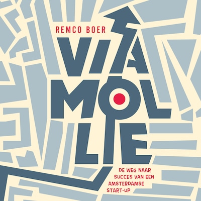 Via Mollie – omslag van het luisterboek van Remco Boer