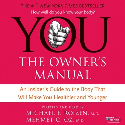 YOU: The Owner's Manual – omslag til lydbogen af Mehmet C. Oz, Michael F. Roizen