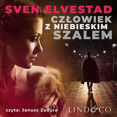 Człowiek z niebieskim szalem – okładka audiobooka, autor Sven Elvestad