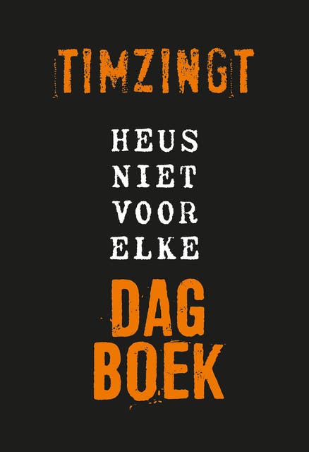 Heus niet voor elke dagboek – omslag van het luisterboek van Tim van Wijngaarden