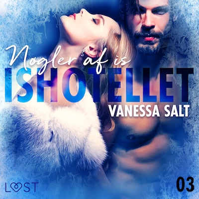 Ishotellet 3: Nøgler af is - erotisk novelle – omslag til lydbogen af Vanessa Salt