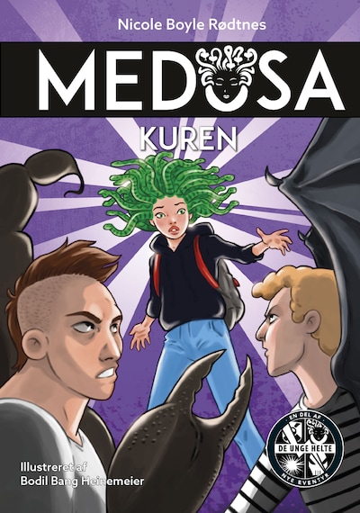 Medusa 6: Kuren – omslag til lydbogen af Nicole Boyle Rødtnes