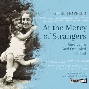 At the Mercy of Strangers – okładka audiobooka, autor Gitel Hopfeld