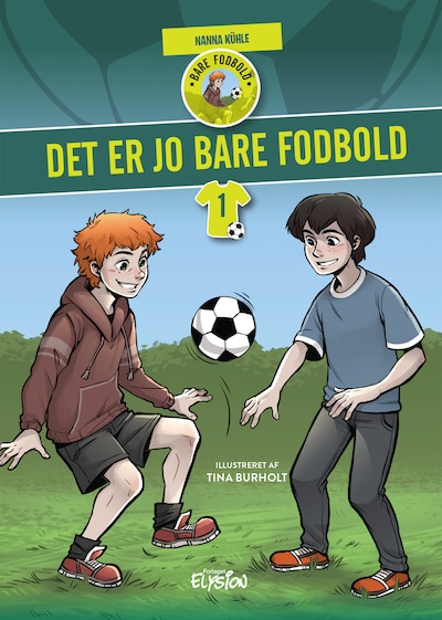 Det er jo bare fodbold – omslag til lydbogen af Nanna Kühle