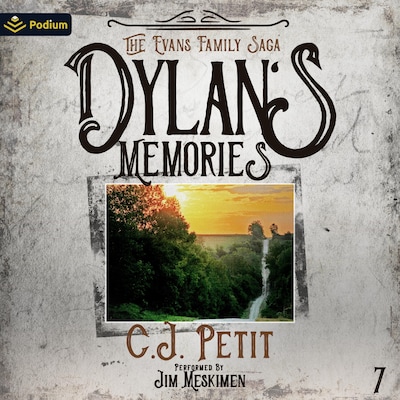 Dylan's Memories – omslag til lydbogen af C.J. Petit