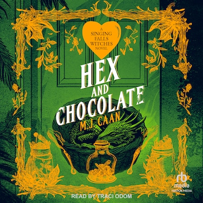 Hex and Chocolate – omslag til lydbogen af M.J. Caan
