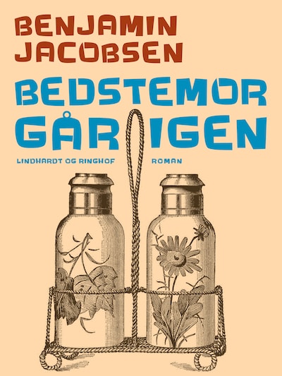 Bedstemor går igen – omslag til lydbogen af Benjamin Jacobsen
