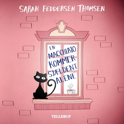 Natteravn #1: En macchiato kommer sjældent alene – omslag til lydbogen af Sarah Feddersen Thomsen