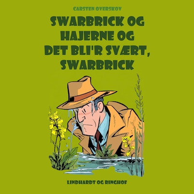 Swarbrick og hajerne og Det bli'r svært, Swarbrick – omslag til lydbogen af Carsten Overskov