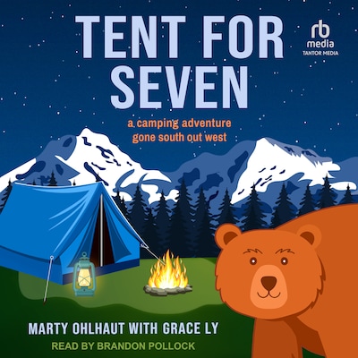 Tent for Seven – omslag til lydbogen af Marty Ohlhaut