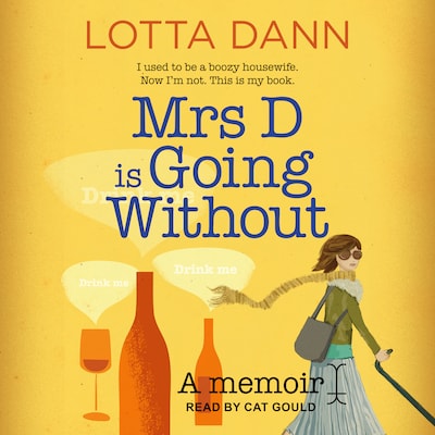 Mrs D is Going Without – omslag til lydbogen af Lotta Dann
