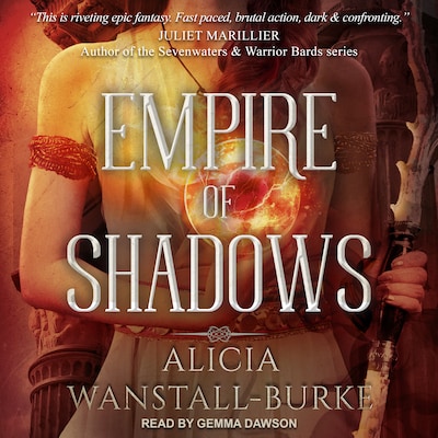 Empire of Shadows – omslag til lydbogen af Alicia Wanstall-Burke