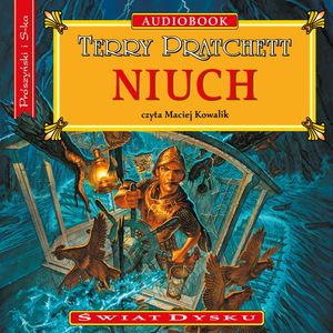 Niuch – okładka audiobooka, autor Terry Pratchett