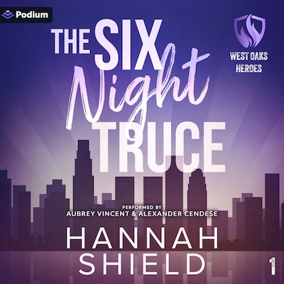 The Six Night Truce – omslag til lydbogen af Hannah Shield