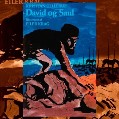 David og Saul – omslag til lydbogen af Kristian Tellerup