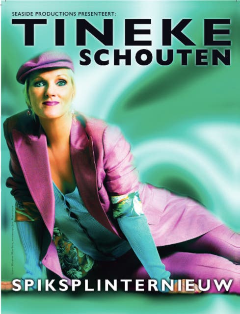 Spiksplinternieuw – omslag van het luisterboek van Tineke Schouten