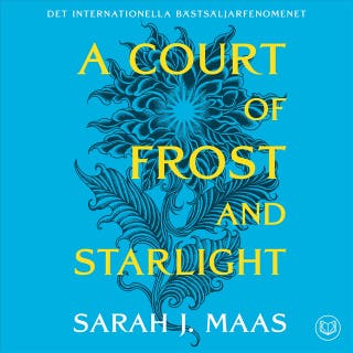 A Court of Frost and Starlight (svensk utgåva) – omslag till ljudboken av Sarah J. Maas