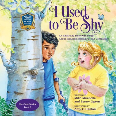 I Used to Be Shy – omslag til lydbogen af Mike Mirabella, Lenny Lipton